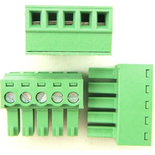 50pcs/lot) 15EDGK-3.81-5P Terminal Block Connector Plug Pluggable type free shipping