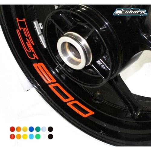8 X CUSTOM INNER RIM DECALS WHEEL Reflective STICKERS STRIPES FIT MV AGUSTA F3 800