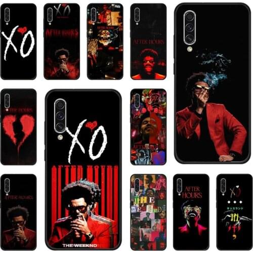 The Weeknd After Hours design Phone Case For Samsung galaxy S note 7 8 9 10 20 fe edge A 6 10 20 30 50 51 70 lite plus Cover