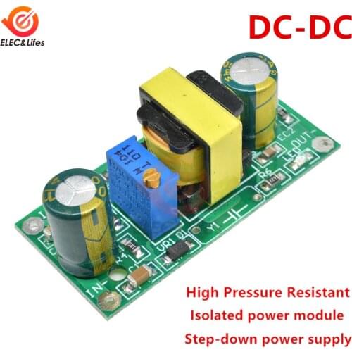 DC-DC Step Down Power Converter Adjustable module 22V-290V To 3.6V-15V Isolation switching power supply module