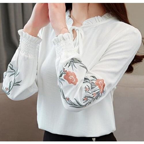 Женские рубашки с вышивкой DSTWJMX China At AliExpress