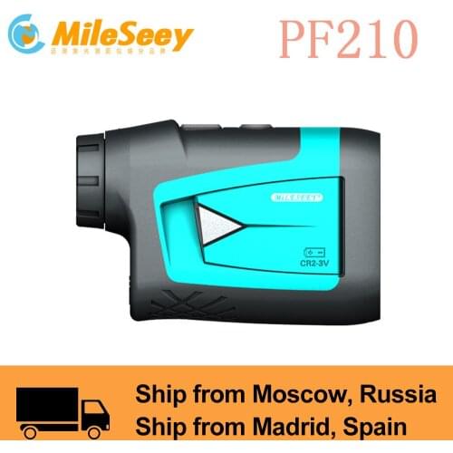 Mileseey 600M PF210 Golf Laser Rangefinder 6X Fixed Focal Length Ranging System Mini Rangefinder Distance Laser Measurement Tool