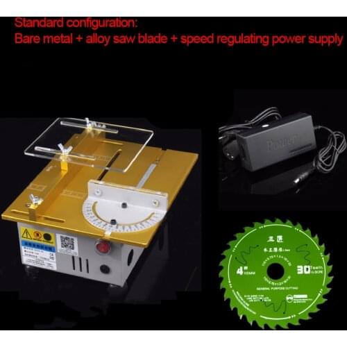 Mini Multifunction Table Saw Handmade Woodworking Bench Lathe Electric Polisher Grinder DIY Model Cutting Saw 7000RPM B12 Chuck