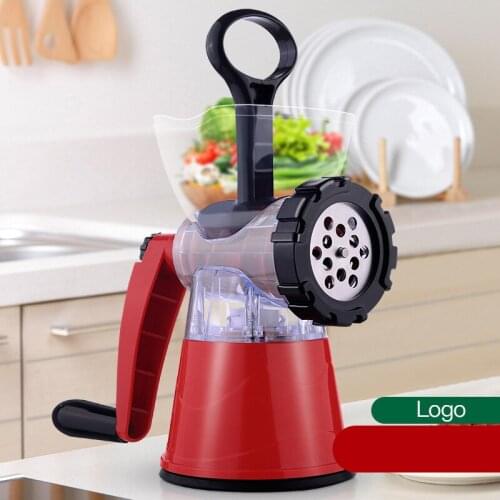 Multifunctional Manual Meat Grinder Mincer Sausage Enema Crank Tool Vegetable and Fruit Supplement Machine Kitchen Gadgets