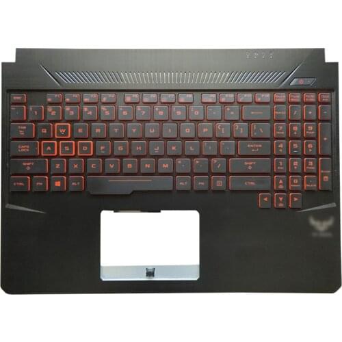 Laptop Case For ASUS FX95 FX95G FX505 FX505D FX86 FX86G FX80G Laptop Palmrest Upper Case US Backlit keyboard
