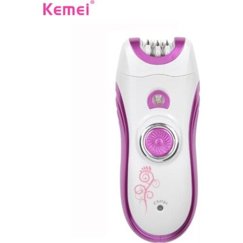 New km-3066 Women Electric Shaver Epilator Shaving Razor Face Washing Cleanser Set Epilator For Bikini
