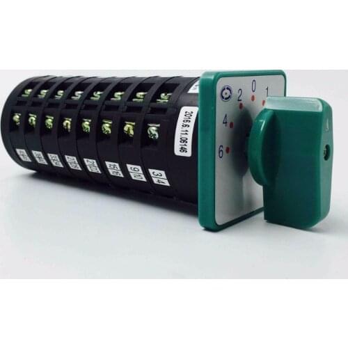 LW6-8/F432 Universal Change-over Switch 6 Archives 8 Contact Rotating Switch Group Combine