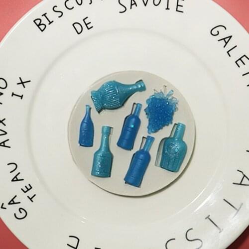 Wine Bottle Fondant Silicone Mold DIY Baking Decorative XGY-207