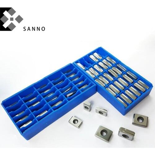 High quality 30piece YCE323-01 / YCE434-01 finish milling cutter blade cnc milling inserts
