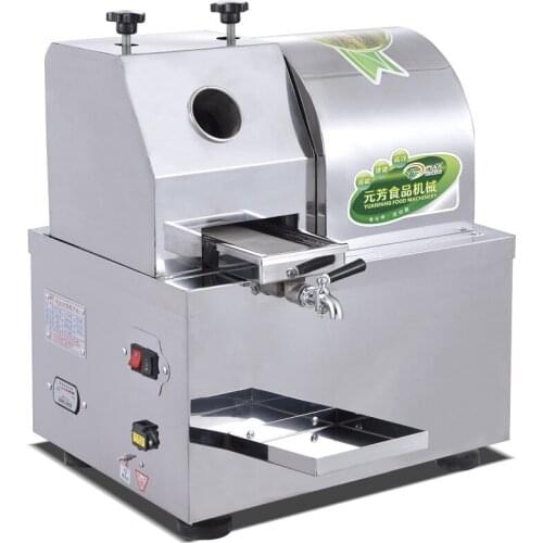 YF-T80 sugarcane juicer 24V automatic desktop electric stainless steel stall sugarcane juicer