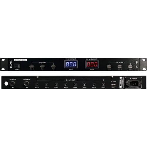 1U DC 12V 5V Cabinet Rack Power Supply Adaptor Mount NOT SEQUENCE POWER AC into DC Power Supply