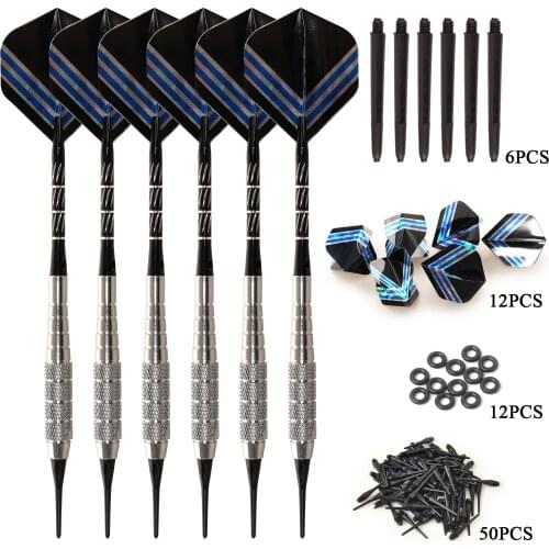 23g soft dart tip plastic tip 6 professional darts electronic dart accessories set