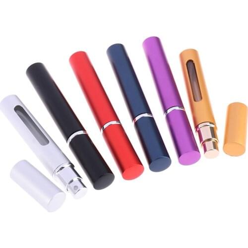 5ml Travel Mini Refillable Perfume Bottles Portable Empty Spray Bottle Empty Container Travel Accessories Random