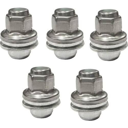 5Pcs Wheel Lug Bolt Stud Nut C2C35294010 for Jaguar S-Type X-Type XJ XJR XF 1999-11