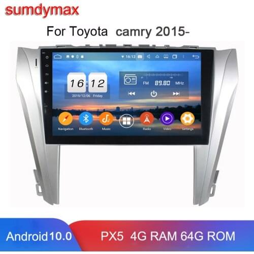 10.1inch Android10 car multimedia player for toyota camry 2015-2018 car radio audio stereo head unit Carplay auto dsp