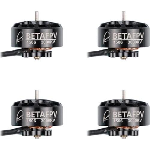 BETAFPV 1506 3000KV Brushless Motors M2 1.5mm 40mm 24AWG Cables for 20A Toothpick F4 AIO FC and Pavo30 frame FPV Racing Drone