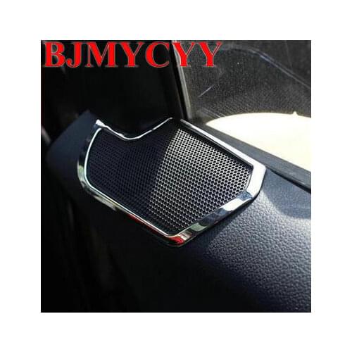 BJMYCYY 2pcs/set Car door sound ABS decoration frame For Kia Sportage R