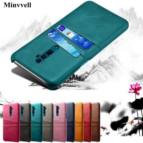 Leather Card Holder Phone Cases For OPPO Reno 10x Zoom Reno2 Z Ace Phone Cover For OPPO Realme U1 2 3 5 Pro xt Reno 2 Z Fundas