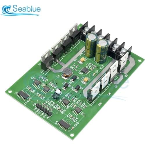 DC 3V-36V Dual DC Motor Driver Board H-Bridge PWM DC Motor Drive Module MOSFET IRF3205 12V 24V 10A Peak 30A With Brake Function