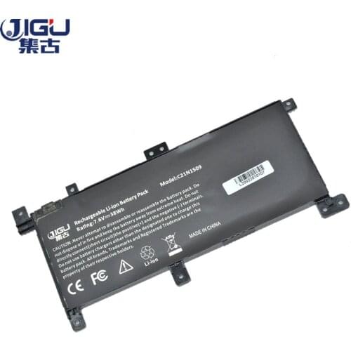 JIGU 7.6V Laptop Battery C21N1509 For ASUS For Vivobook F556UQ X556UA-3G X556UV-3G F556UF-DM028T F556UF-DM065T X556UF-1B