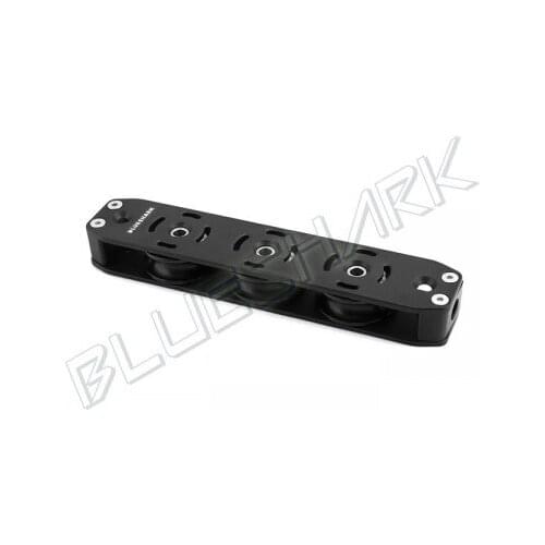 Marine Boat Yacht Sailing Sailboat Hardware 50mm Aluminum Deck Sheave 3-Sheave 2421