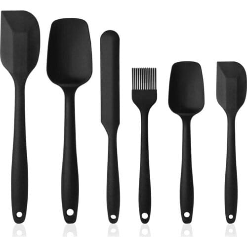 Silicone Spatula Set,Silicone Cooking Set Including Brush, Spoon, Spatula,Silicone Spatula for Cooking Baking