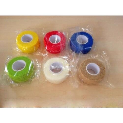 Random Color x1 Disposable Self Adhesive Elastic Bandage For Handle With Tube Tightening Of Tattoo Accessories