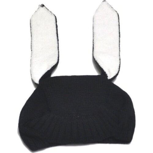 Autumn Winter Toddler Infant Knitted Baby Hat Adorable Soft Rabbit Long Ear Rabbit Hat Baby Bunny Beanie Cap Po Props