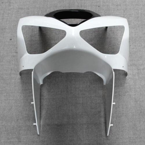 Front Upper Fairing Headlight Cowl Nose Fit for 2003-2004 Kawasaki Ninja ZX6R