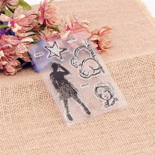 7.5*10.5CM Sparrow Transparent Clear Stamps / Silicone Seals Roller Stamp For DIY Scrapbooking Photo Album/Card Making