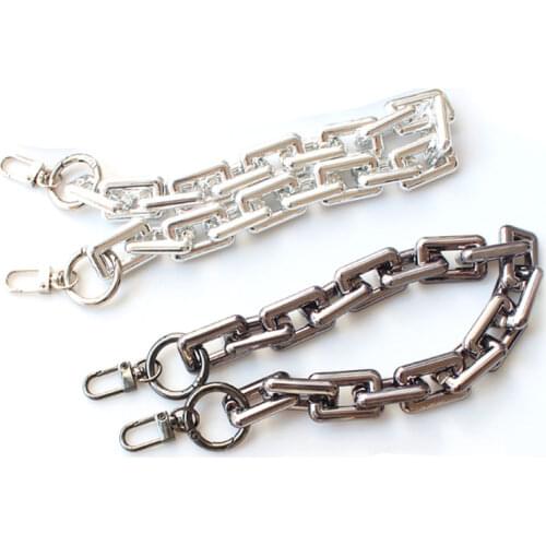 New 30/40/50/60cm Acrylic Bag strap Detachable Handbag Handles DIY Replacement Bag Chain Belt for Shoulder Chain Bags Straps