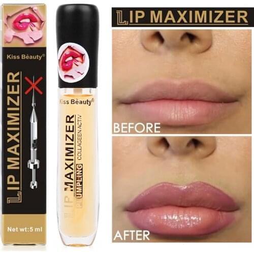 Lip Maximizer Lip Plumper Gloss Moisturizing Enhancement Lip Repairing Reduce Lip Fine Lines Brighten Lip Color Lip Plump Oil