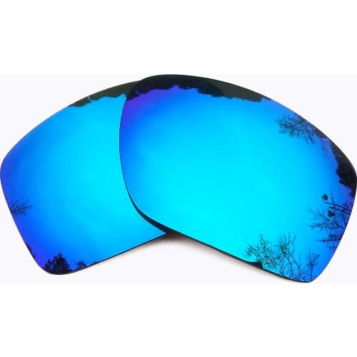 Ice Blue Mirrored Polarized Replacement Lenses for Gibston Sunglasses Frame 100% UVA & UVB