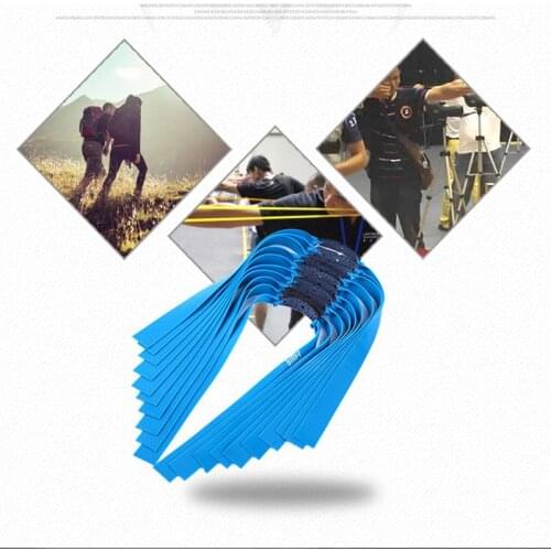 1/3PCS Flat Rubber Band Slingshot Powerful Elastic Flat Rubber Band Practical Hunting Sports Slingshot Rubber