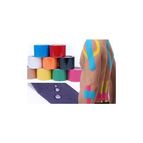 2Pcs/lot Sport Elastic Self Adhering Cohesive Wrap Bandage Tape latex free Medical cotton muscle paste Knee wrist brace 5cm*5m