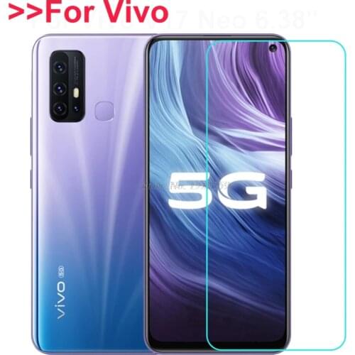 Tempered Glass For Vivo iQOO 3 Neo3 U1 Z1x Glass Screen Protector Tempered Glass Vivo Z6 X30 Y30 Y50 Y51s Y70s Z5x Protect Glass