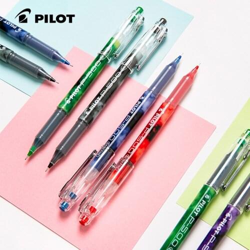 6PCS Pilot Gel Pen BL-P50 P500/P700 Syringe Test Water Pen Signature Pen 0.5/0.7mm Large Capacity Ink