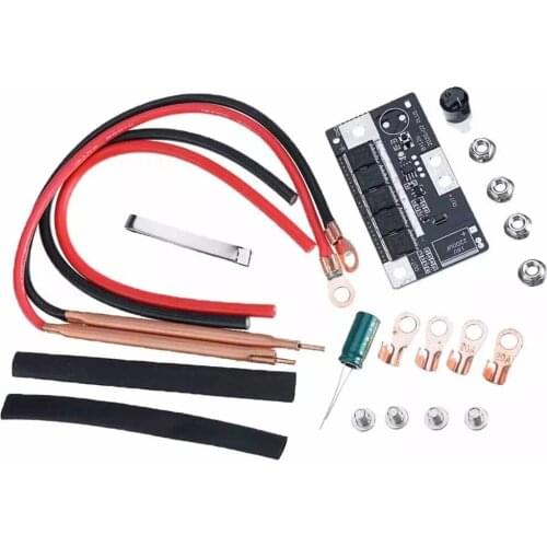 12V Spot Welding Machine Battery Spot Welding Storage Machine DIY PCB Circuit Board 18650/26650/32650 Welder Equipment Tool Set