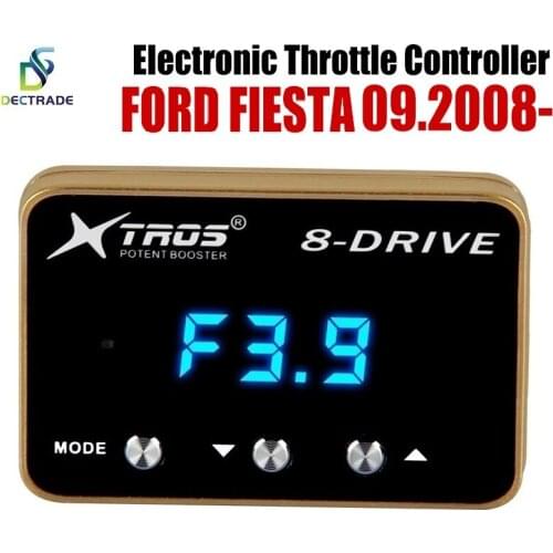DECTRADE Car Electronic Throttle Controller Racing Accelerator Potent Booster For Ford Fiesta 2008- Tuning Parts 8 Drive