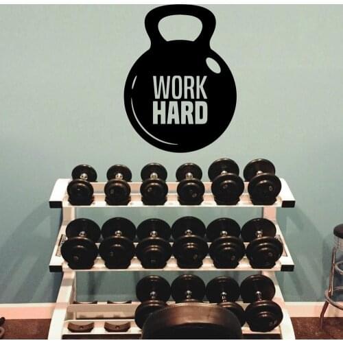 Free shipping GYM Wall Sticker Wall Decal Sticker Home Decor Decor Living Room Bedroom Removable Wall Art Sticker Murals