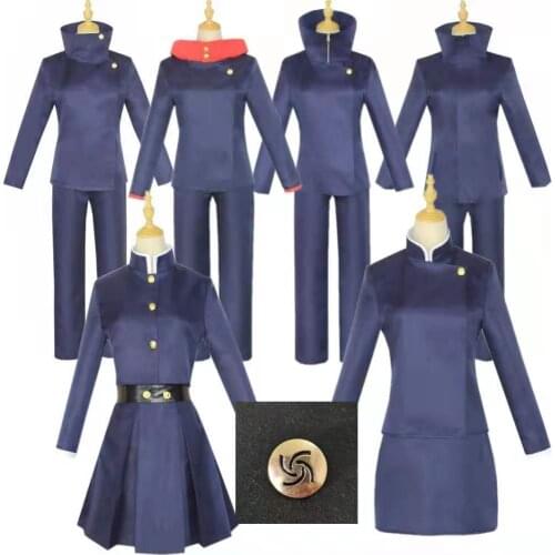 Jujutsu Kaisen Cosplay Costume Jujutsu Kaisen Yuji Itadori Nobara Kugisaki Megumi Fushiguro Ryomen Sukuna Kimono Uniform