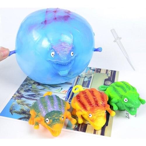 1PCS Lovely Dinosaur Animal Balloon Anti stress Toy Adults Kids Favor Squishy Stress Relief Squeeze ADHD Toy