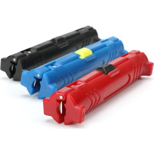 Multi-function Electric Wire Stripper Pen Wire Cable Pen Cutter Rotary Coaxial Cutter Stripping Machine Pliers Tool