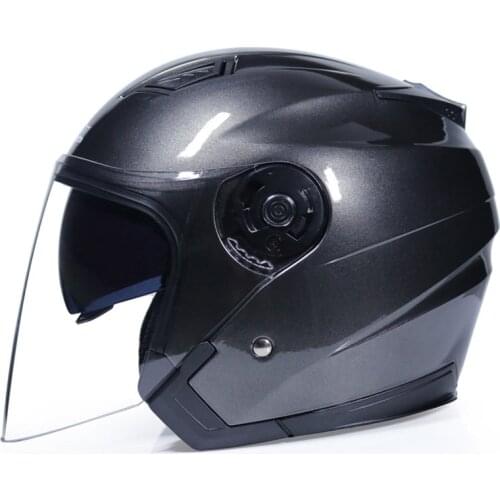 Motorcycle Helmet Men Women Moto Dual Lens Visor Helmets Moto Bike Motorbike Electric Scooter Retro Riding Helmet