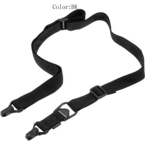 MS3 Gun Sling Tactical Rifles Carry 2 Points Sling Adjustable Length Multi Mission Nylon Shoulder Strap Airsoft Gun Belt Rope