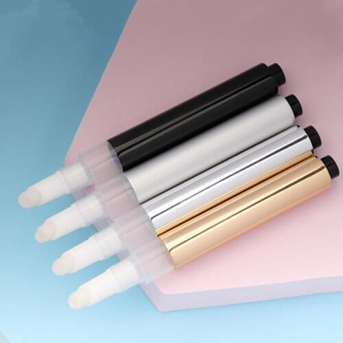 10/30pcs 3ML Plastic Empty Cosmetic Click Pen With Applicator For Cream DIY Make Up Tool