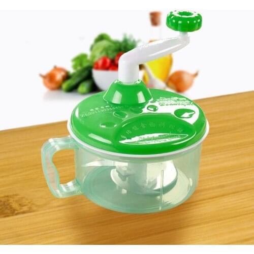 Plastic Manual Meat Grinders Stir Garlic Meat Grinder Blade Mixture Machine Tools Picadora Portatil Kitchen Gadgets EE50