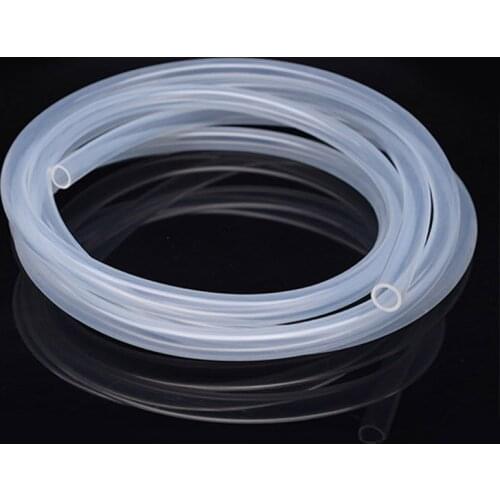 1M Transparent Silicone Rubber Tube 2-19mm Inner Diameter Drinking water connection pipe Food grade Flexible Hose
