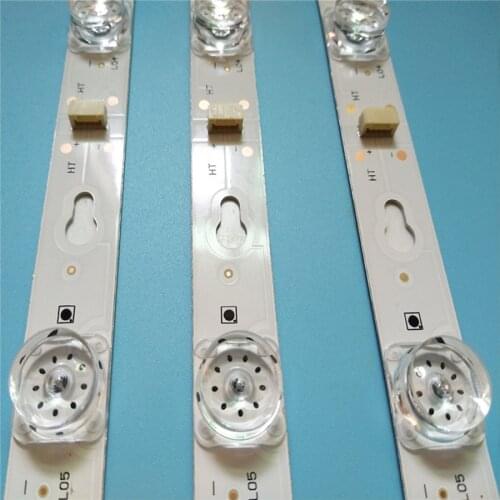 30 PCS/lot LED backlight strip for Toshiba L40F3301B 40A730U 40l2600 L40D2900F TCL F40S5916 40S305 TOT_40D2900 40HR330M08A6 V8
