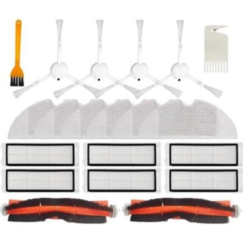 Main Brush Side Brush HEPA Filter for Xiaomi Mijia 1C STYTJ01ZHM Robot Vacuum Cleaner Parts Accessories